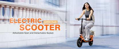SISIGAD C10 600W Electric Bicycle, 19MPH top speed, 20-mile range, with seat, shock absorbers, folding design, and dual brakes.