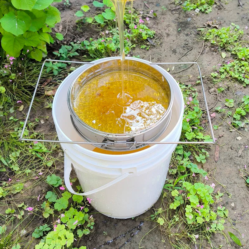 Honey Strainer- Double Sieve Honey Coarse And Fine Filter