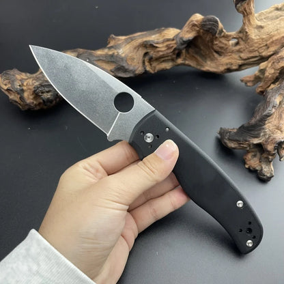C229 shaman bearing folding knife, G10 handle outdoor multi-functional EDC knife, pocket tactical knife camping and hiking knife