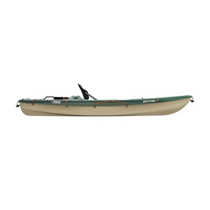 Sentinel 100X - Angler Sit on Top Fishing Kayak - Lightweight - Ergolounge Seating System - Blue - Enhanced Comfort and Stabili