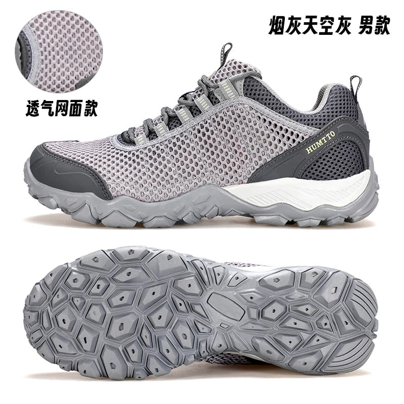 Men Hiking Shoes Breathable Outdoor Sports Climbing Shoes hunting shoes women Trekking Sneakers ankle boots tennis shoes