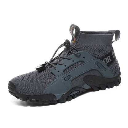 Hiking Shoes for Man Outdoor Comfortable Breathable Mesh High Top Boots