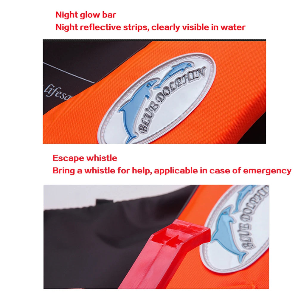 Outdoor Adult Swimming Life Jacket Adjustable