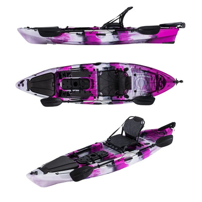 single-seat fishing kayak
