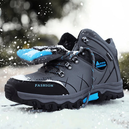 Waterproof Leather Sneakers Super Warm