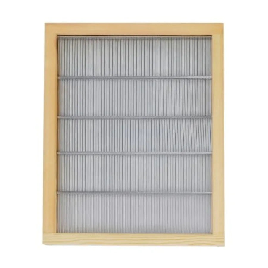Wooden Bound Metal Queen Excluder 10 Frames Queen Excluder Beekeeping Separate The Queen from The Honey Beekeeping Supplies