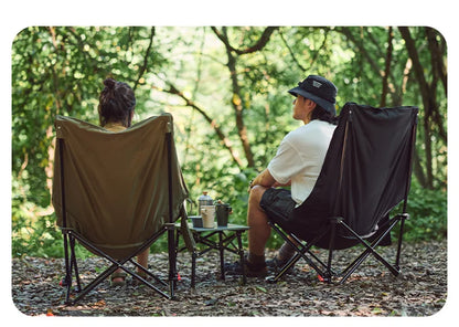 Naturehike High Back Moon Chair Camping Outdoor Fishing Folding Adjustable Lounge Chair Portable Picnic Garden Leisure Seat