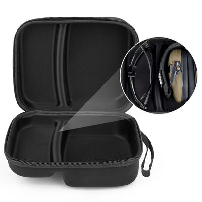 Tactical headphone Case For Walker's Razor Slim Electronic Earmuffs, Storage for Howard Leight, for PROHEAR 016 Ear Protection