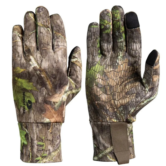 Men's Lightweight Turkey Hunting Touchscreen Gloves, Adult