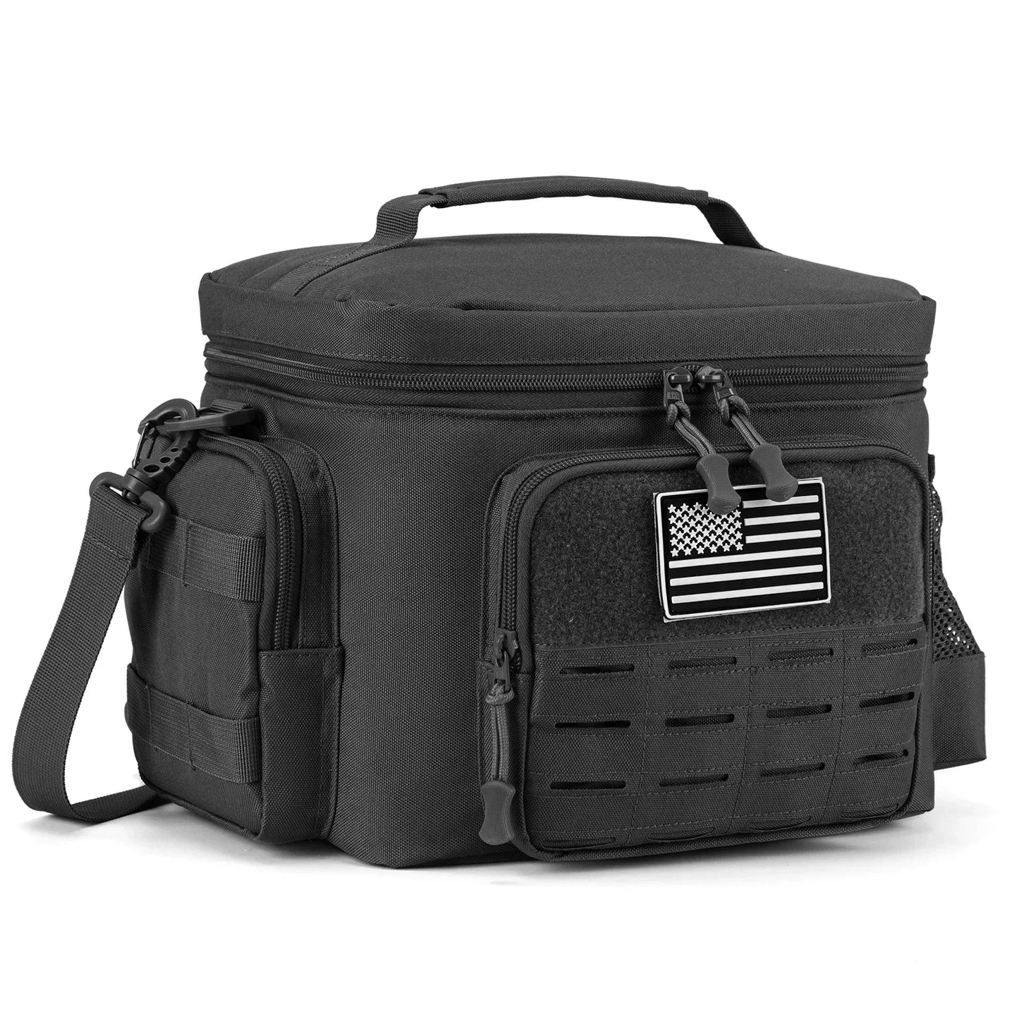 13L Tactical Thermal Cooler Bag Picnic Cooler Box Camping Lunch Bag Outdoor Heavy Duty Lunch Box Cooler Backpack Camping Storage