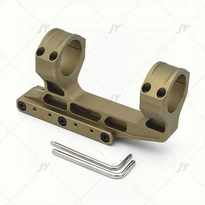 Fast LPVO Scope Mount  2.05 " Centerline Height 30mm Tube Offset Mount Plate for Red Dot Sight Ar 15 Accessories P.catin.ny Rail
