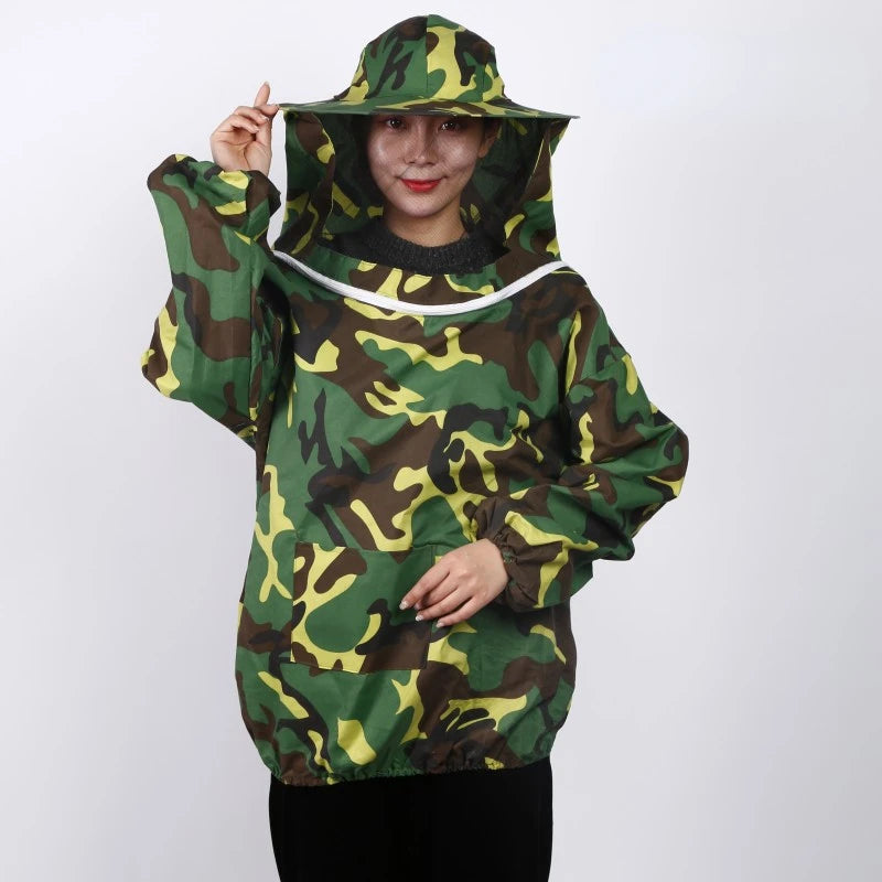 Beekeeping Suit Jacket Veil Set Double Zippered