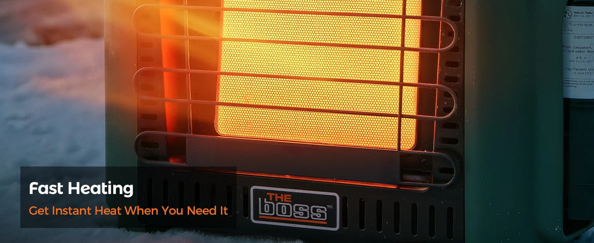 Propane Heater for Patio, 12000 BTU Portable Heater Outdoor Use Propane, Outdoor Space Heater for Camping