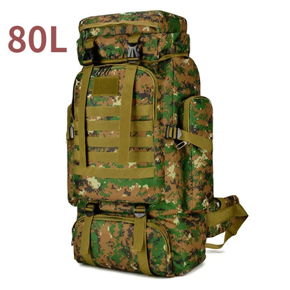 Large Backpack Outdoors Hiking Camping Travel Bags