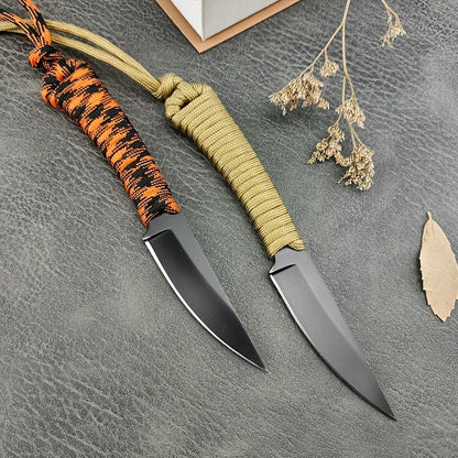 1PC, Montana MKC Fixed Blade Knife for Hiking, Fishing, Hunting, Outdoor Adventure, Self Defense Pocket Knife with Kydex Sheath