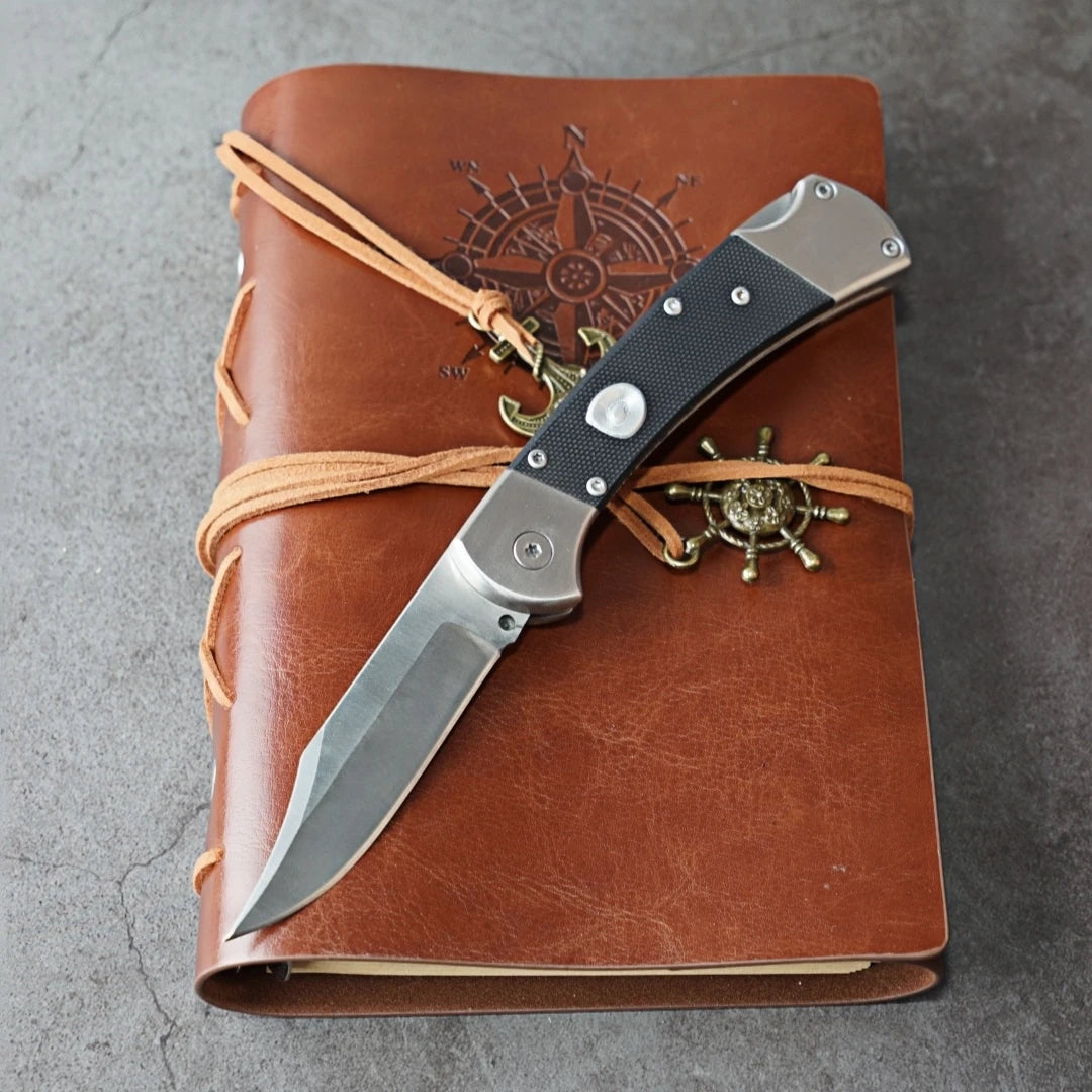 sharp portable pocket knife, lightweight and durable EDC tool,