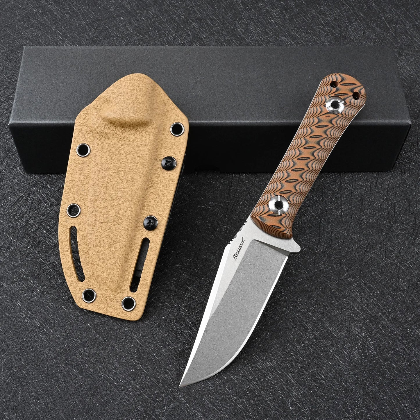 High Hardness DC53 Steel Camping Hunting Fixed Blade Knife For Men Outdoor Utility Survival Knives Fishing