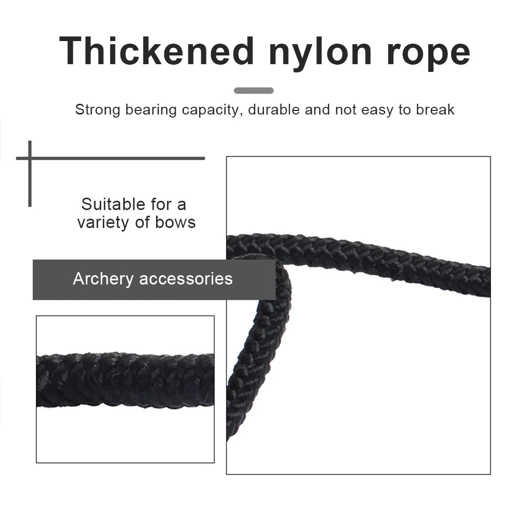 Crossbows Cocking Device Cocking Aid Heavy Duty Double Handle Strings Cocking Tool Braided Rope Crossbows Cocker for Hunting