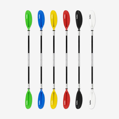 4-Piece Two Way Paddle Adjustable Floating Kayak Paddle Aluminium Alloy Stand Up Paddleboard Paddles for Canoe Kayaking