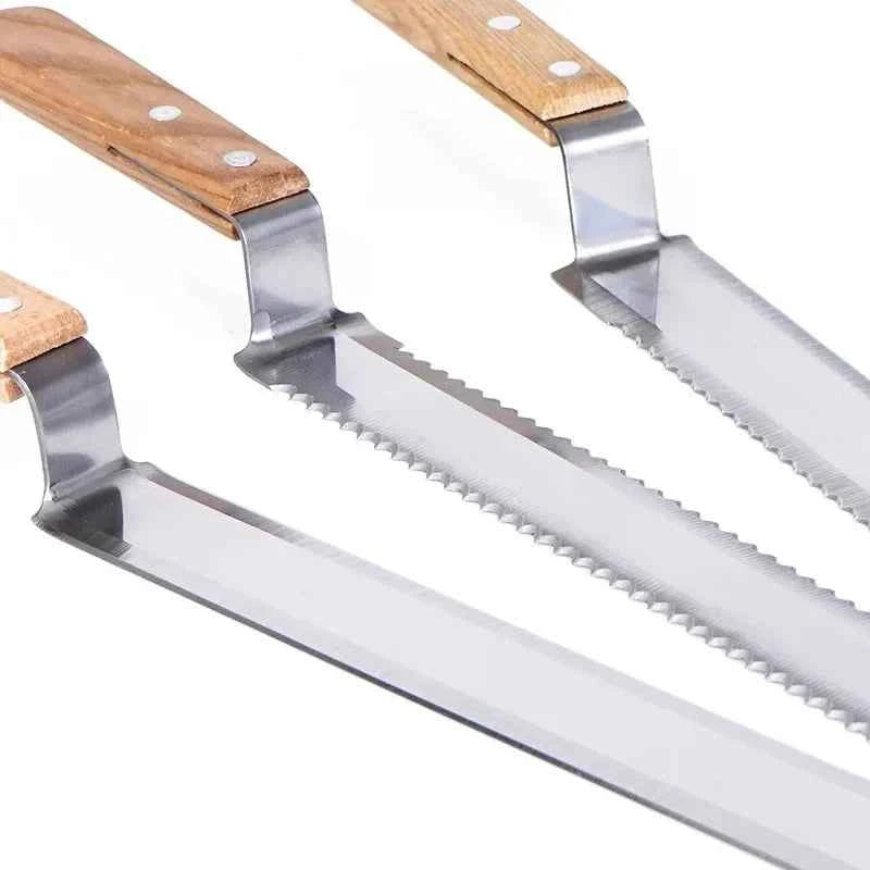 Beekeeping Tools Bee Honey Uncapping Scraping Knife Bee Hive Scraper Equipment Cutter for Beekeeper Supplies