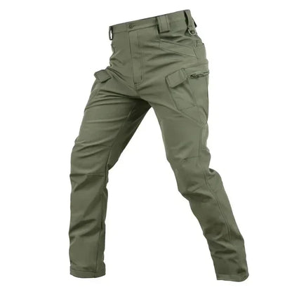 Tactical Sets Mens Thicken Outdoor Soft Shell Warm Fleece Jackets Waterproof Wear Resistant Multi Pocket Pants Hunting Clothes