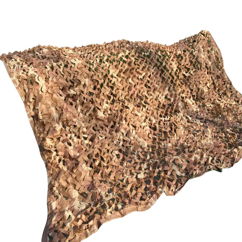 Woodland Camo Netting Military Camouflage Cover for Hunting, Camping, Hideout