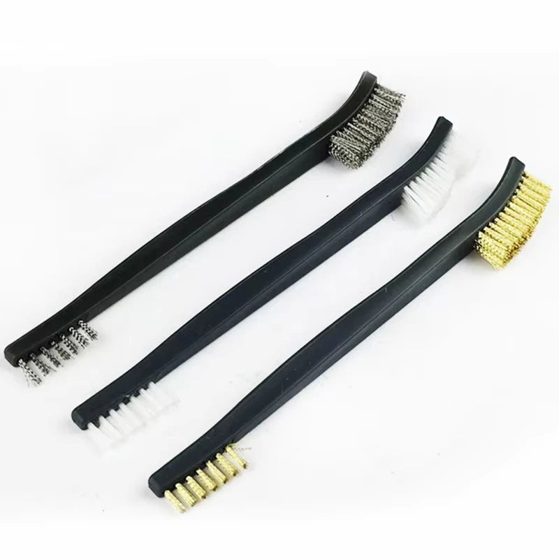 Universal Gun Cleaning Kit Steel Wire Brush Nylon Pick Set Tactical Rifle Pistol Gun Hunting Cleaning Tool Accessories