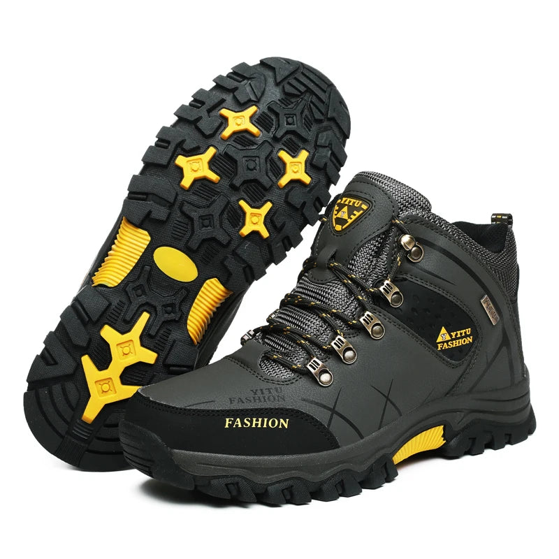 Waterproof Leather Sneakers Super Warm