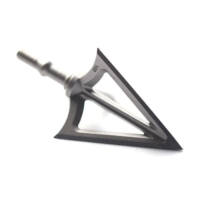 3/6/12pcs Arrowhead Archery Broadhead Hunting Sharp 100/125 Grain Arrow Head 3 Blade Stainless Tips