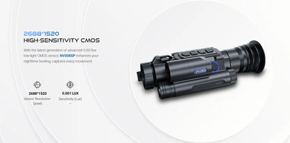 PARD NV008SP-LRF 850nm 70mm Night Vision Scope 2688*1520 CMOS Sensor IP67 weatherproof rating 1000m For Outdoor Hunting Camera
