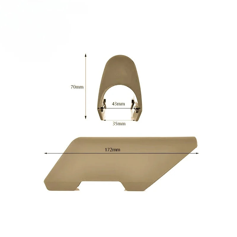 Quick-release cheek support ctr nylon cheek support rear support plate heightened pad nylon CTR heightened cheek support toy