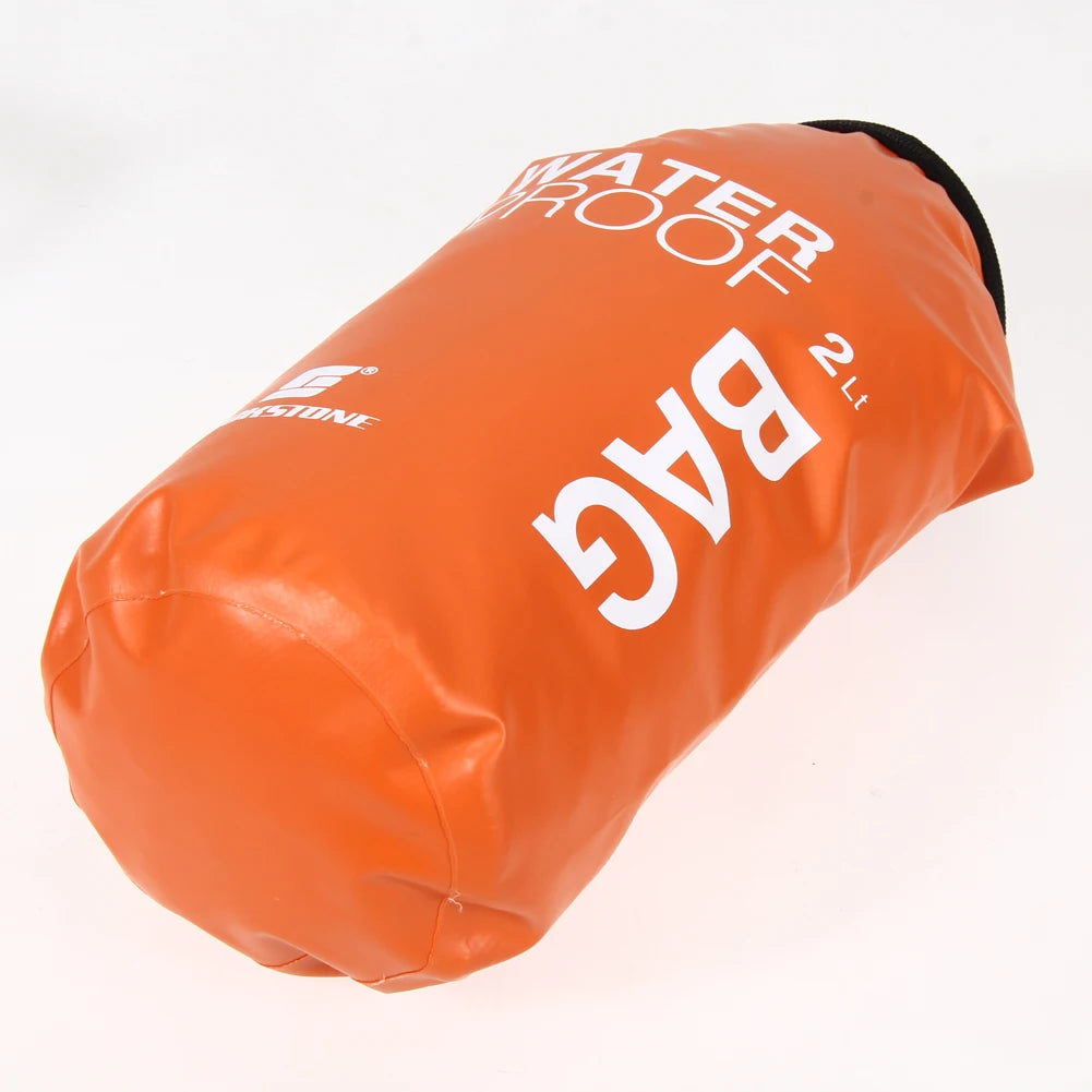 2L Waterproof Dry Bag Floating Storage Bag Keeps Gear Dry Roll Top Sack Lightweight Small Dry Bag for Kayaking Boating Rafting