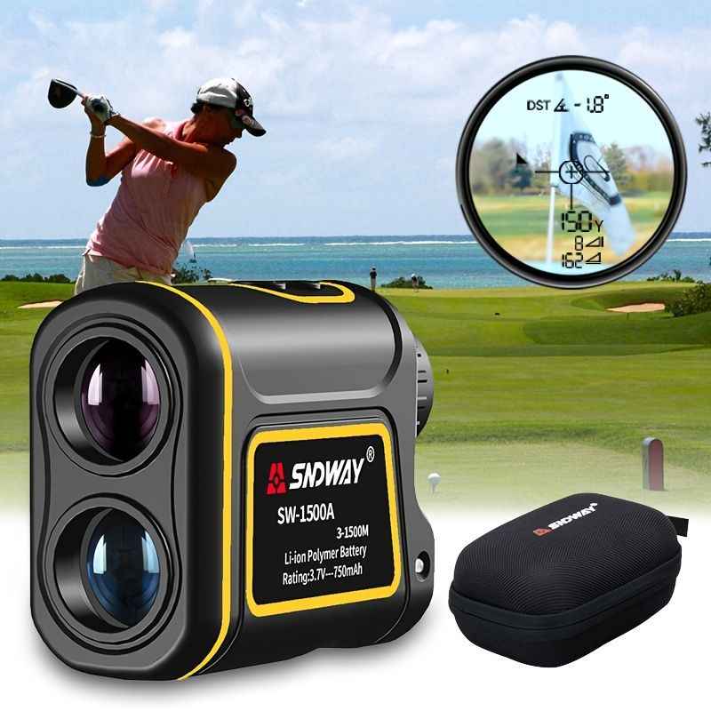 Laser Rangefinder Telescope; Outdoor Angle Measurement Height Measurement Speed Golf Distance Measurement Electronic Ruler Height Measurement Instrument