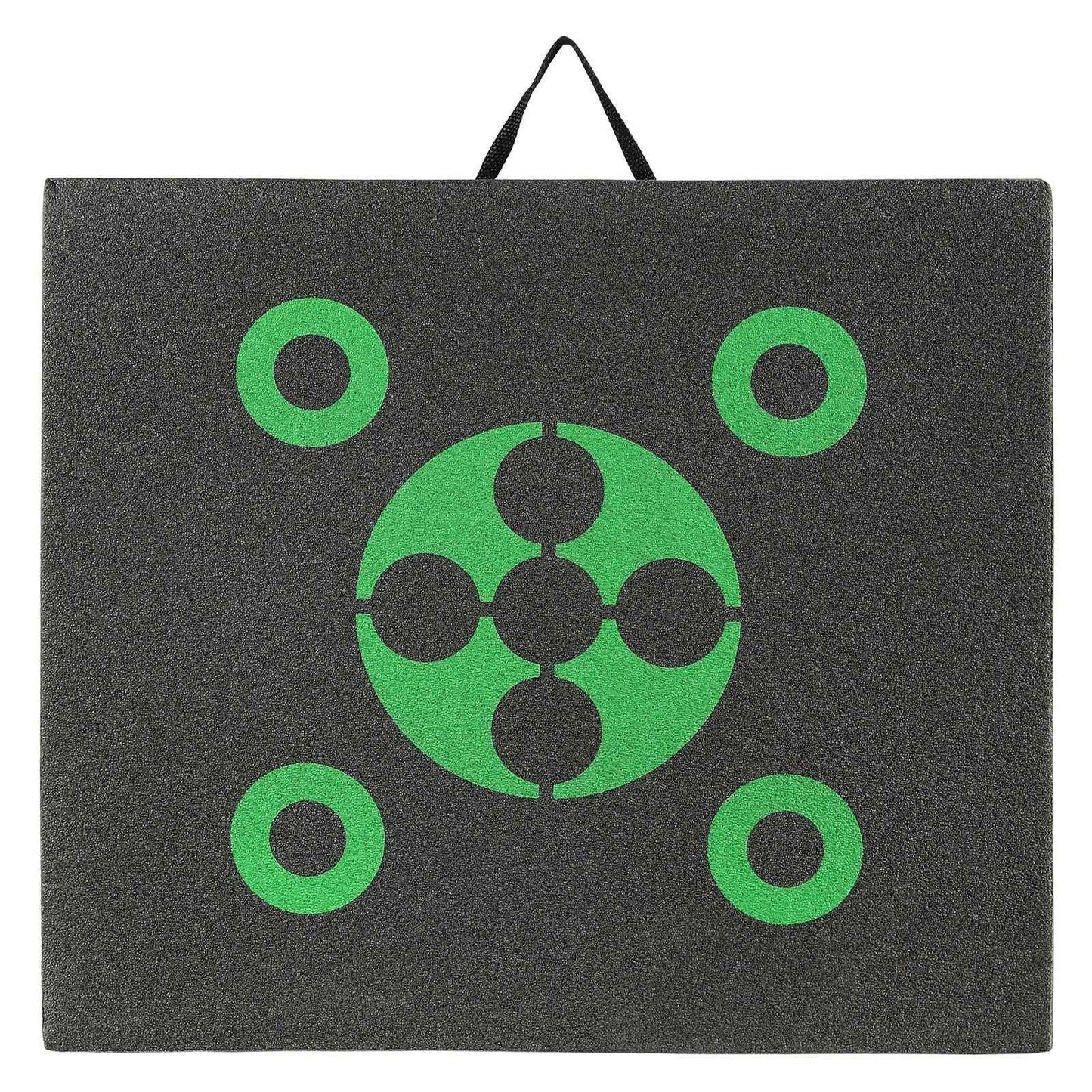 Archery Target, 16"x18" All-side Shotting Archery Arrow Target, Outdoor Portable Archery Target with Carry Handle, Easy Arrow Removal, Great Visibility, Lightweight, Easy to Transport, Black