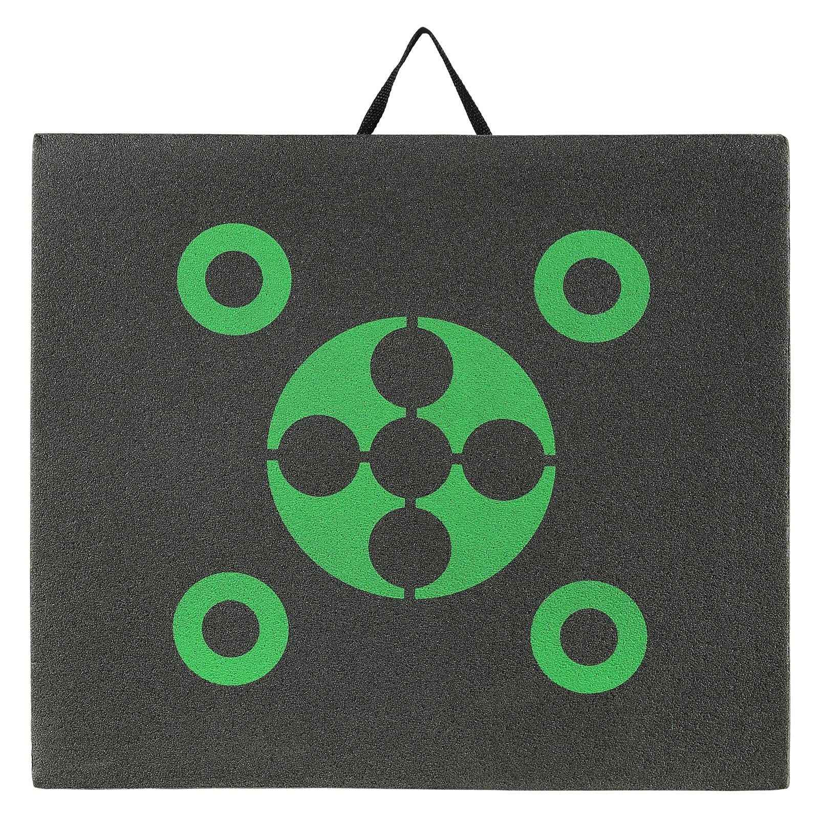 Archery Target, 16"x18" All-side Shotting Archery Arrow Target, Outdoor Portable Archery Target with Carry Handle, Easy Arrow Removal, Great Visibility, Lightweight, Easy to Transport, Black