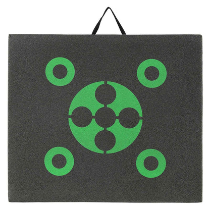 Archery Target, 16"x18" All-side Shotting Archery Arrow Target, Outdoor Portable Archery Target with Carry Handle, Easy Arrow Removal, Great Visibility, Lightweight, Easy to Transport, Black