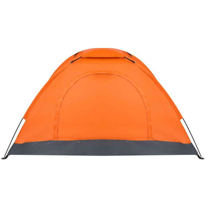 1-Person Waterproof Camping Dome Tent Outdoor Hiking Orange
