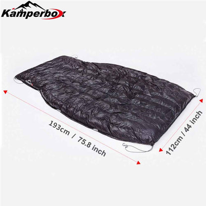 Kamperbox Outdoor Sleeping Bag Hammock Companion Multi-purpose Sleeping Bag Mixed Filling HammockBlanket Sleeping Bag Outdoor Camping Equipment
