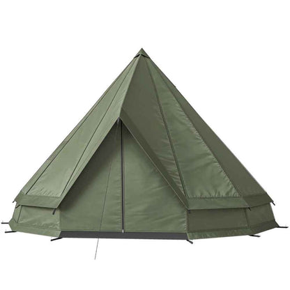 Tent, camping tent, military green