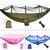 Camping Hammock with Mosquito Net Ultralight Portable Nylon Outdoor Windproof Anti-Mosquito Swing Sleeping Hammock