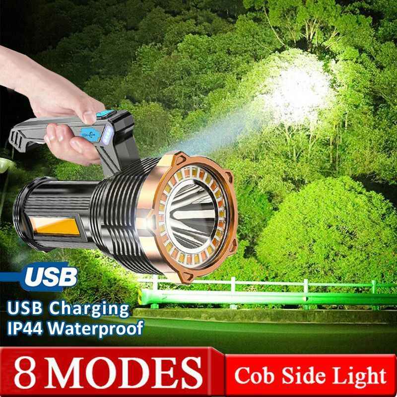 USB Rechargeable LED Flashlight for Camping/Hiking(only For USPS Shipping)