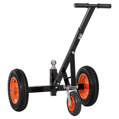 Heavy-Duty Trailer Dolly, 1200lbs Tongue Weight Capacity, Carbon Steel Trailer Mover with 2 inch Ball, 15.2 inch Pneumatic Tires, Portable Tow Dolly for Moving RV Trailer